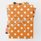 Orange Spender Geschenkpapier Set (Beispiel)