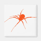 Orange Spider Magnet (Vorne)