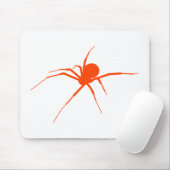 Orange Spider Mousepad (Mit Mouse)