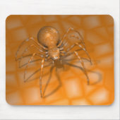 Orange Spider Mousepad (Vorne)