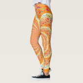Orange Spiral Leggings (Links)