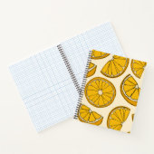Orange Spiral Notebook Notizblock (Innenseite)
