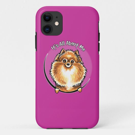 Orange Spitz IAAM Case-Mate iPhone Hülle (Rückseite)