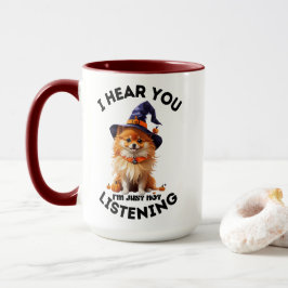 Orange Spitz ich höre Sie ich bin einfach nicht Li Tasse