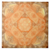 Orange Spitze-Keramik-Fliese Fliese (Vorderseite)