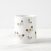 Orange Spitze-Schmetterlings-Kaffee-Tasse Kaffeetasse (Mittel)
