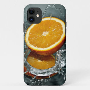 Orange Splash iPhone Fälle 11 Hülle