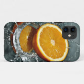 Orange Splash iPhone Fälle Case-Mate iPhone Hülle (Rückseite (Horizontal))