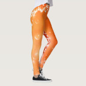 Orange Splash Leggings (Rechts)
