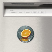Orange Splash Magnete Magnet (In Situ (Geschirrspüler))