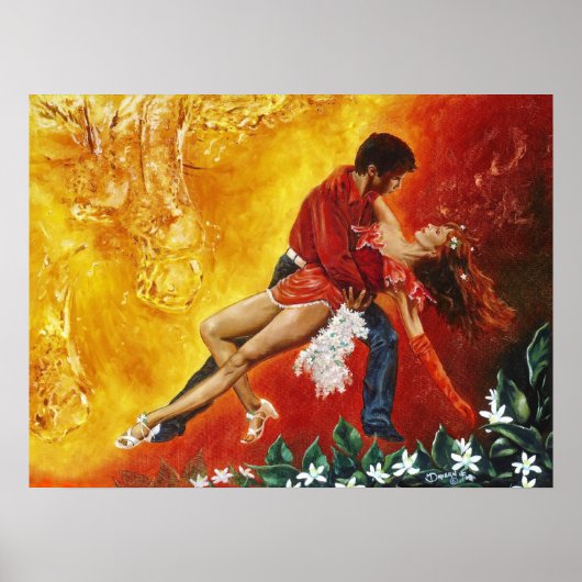 Orange Splash Poster (Vorne)