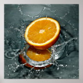 Orange Splash Poster (Vorne)