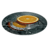 Orange-Splash-Schneidplatte Schneidebrett (Ecke)