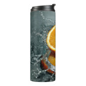 Orange Splash Thermosbecher (Nach links gedreht)