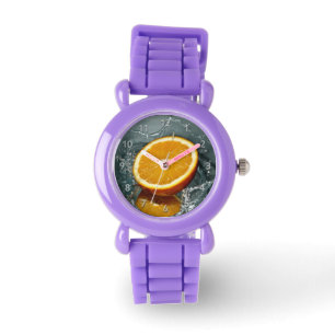 Orange Splash Uhren