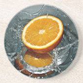 Orange Splash Untersetzer (Vorne)