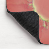 Orange Splat Mandelbrot Fraktal Mousepad (Ecke)