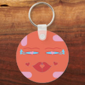 Orange Sponap, Mutuli.ai Schlüsselanhänger (Vorderseite)