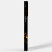 Orange Spooky Halloween Case-Mate iPhone Hülle (Rückseite / Rechts)