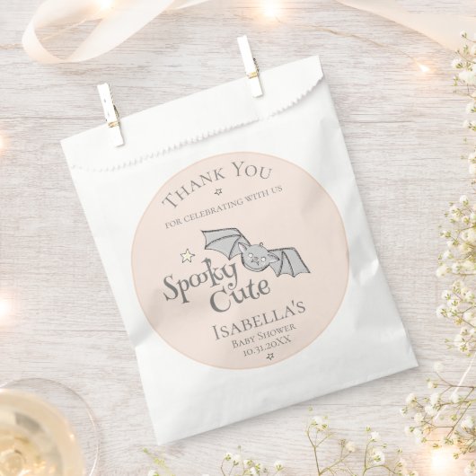 Orange Spooky Niedlich Bats KinderHalloween Geschenktütchen (Ausgeschnitten)