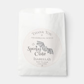 Orange Spooky Niedlich Bats KinderHalloween Geschenktütchen (Vorderseite)