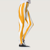 Orange Sport Zebra Leggings (Rechts)