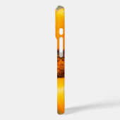 Orange Spring Flash African Daisy Foto Custom Case-Mate iPhone Hülle (Rückseite / Links)