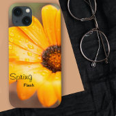 Orange Spring Flash African Daisy Foto Custom Case-Mate iPhone Hülle