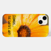 Orange Spring Flash African Daisy Fotografie Case-Mate iPhone Hülle (Rückseite (Horizontal))
