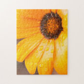 Orange Spring Flash African Daisy Nah Up Foto Puzzle (Vertikal)