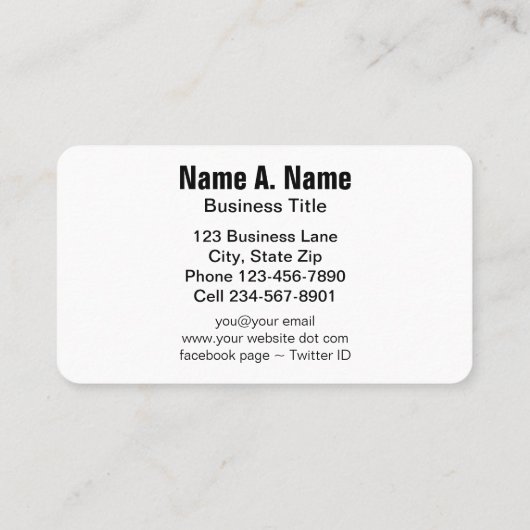 Orange Spring Flash African Daisy Nah Up Visitenkarte (Rückseite)