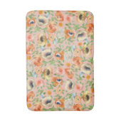 Orange Spring Flowers Badematte (Vorderseite Vertikal)