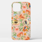 Orange Spring Flowers Case-Mate iPhone Hülle (Rückseite)