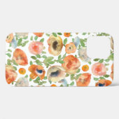 Orange Spring Flowers Case-Mate iPhone Hülle (Rückseite (Horizontal))