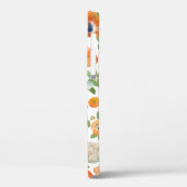 Orange Spring Flowers Case-Mate iPhone Hülle (Rückseite / Links)