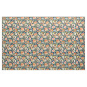 Orange Spring Flowers Stoff (Fat Quarter (45,7 x 55,9 cm))