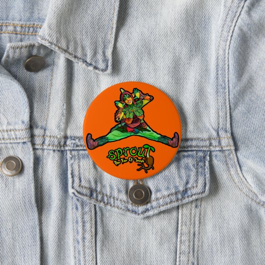 Orange Sprout Button (Beispiel)