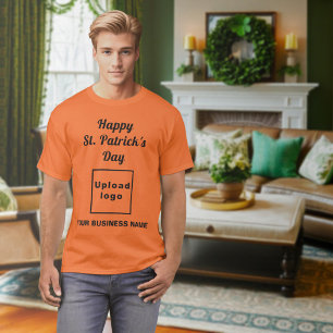 Orange St. Patrick's Day Business T - Shirt