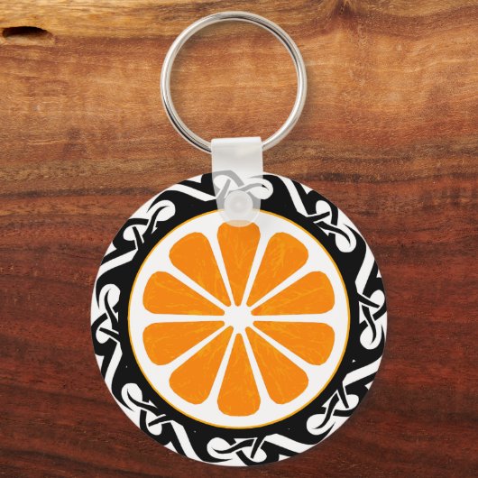 orange. Stamm. Schlüsselanhänger (Vorderseite)