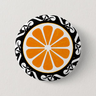 orange. Stammes- Button