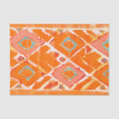 Orange Stammes- II Seidenpapier (Vorderseite)