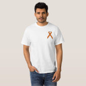 Orange Standard Ribbon T-Shirt (Vorne ganz)