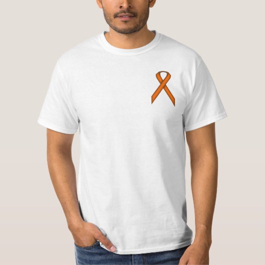 Orange Standard Ribbon T-Shirt (Vorderseite)