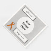 Orange Standard Ribbon Template by Kenneth Yoncich Serviette (Ecke)