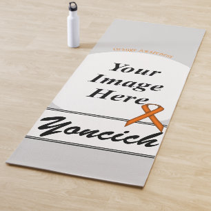 Orange Standard Ribbon Template by Kenneth Yoncich Yogamatte