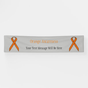 Orange Standard Ribbon von Kenneth Yoncich Banner
