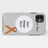 Orange Standard Ribbon von Kenneth Yoncich Case-Mate iPhone Hülle (Rückseite (Horizontal))