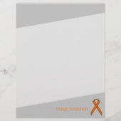 Orange Standard Ribbon von Kenneth Yoncich Flyer (Hinten)