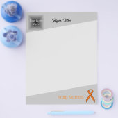 Orange Standard Ribbon von Kenneth Yoncich Flyer (Einzeln)