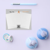 Orange Standard Ribbon von Kenneth Yoncich Flyer (Einzeln)